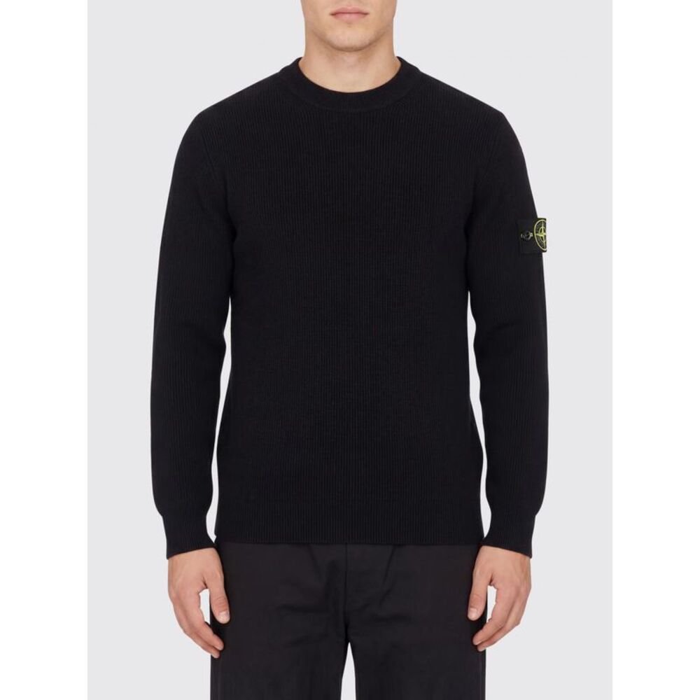 Stone Island Sweater Men Black